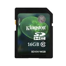 KINGSTON 16GB SD KART CLASS 10